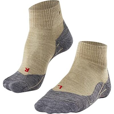 FALKE TK5 Women's Hiking Socks, Short, Merino Wool Blend, beige, 39-40 FALKE TK5 Women's Hiking Socks, Short, Merino Wool Blend, beige, 39-40