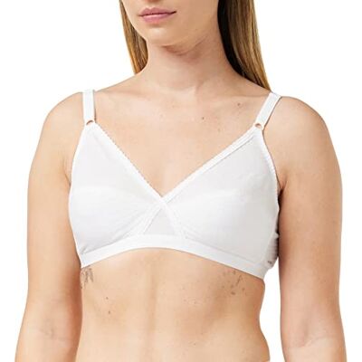 Nur Die Women's Comfort Bra (Komfort Bh) White (white 030) natürliche Formung durch komfortable Soft-Cups, size: 80C Nur Die Women's Comfort Bra (Komfort Bh) White (white 030) natürliche Formung durch komfortable Soft-Cups, size: 80C
