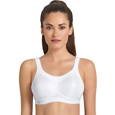 Anita Momentum Women's Sports Bra (Momentum) White Plain, size: 85H Anita Momentum Women's Sports Bra (Momentum) White Plain, size: 85H