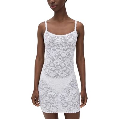 Cosabella Women's Say Never Foxie Chemise Nightdress, White, XL Cosabella Women's Say Never Foxie Chemise Nightdress, White, XL