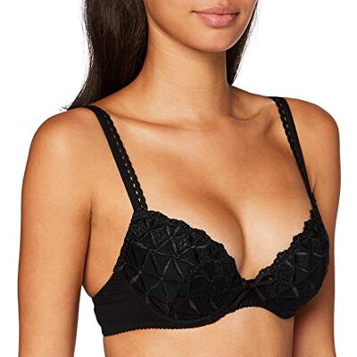 Aubade Women's Bahia Plunge Everyday Bra, (Black), 32B Aubade Women's Bahia Plunge Everyday Bra, (Black), 32B