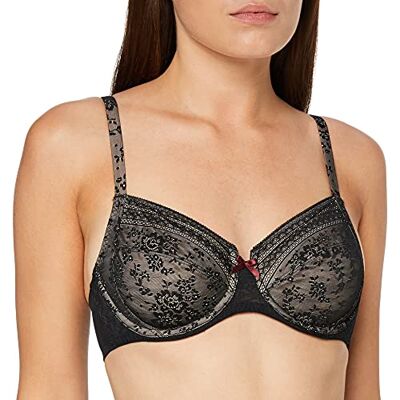 Anita Rosa Faia Women's Fleur Everyday Bra, Black, 32G Anita Rosa Faia Women's Fleur Everyday Bra, Black, 32G