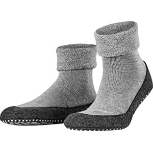 FALKE Men's Cosyshoe Slipper Socks, Felt Sole with Non-Slip Nubs, Comfortable, Warm with Plush, Heavy Duty, Breathable, Climate Regulating, Odour-Inhibiting Wool, 1 Pair, Grey light grey 3400. FALKE Men's Cosyshoe Slipper Socks, Felt Sole with Non-Slip Nubs, Comfortable, Warm with Plush, Heavy Duty, Breathable, Climate Regulating, Odour-Inhibiting Wool, 1 Pair, Grey light grey 3400.