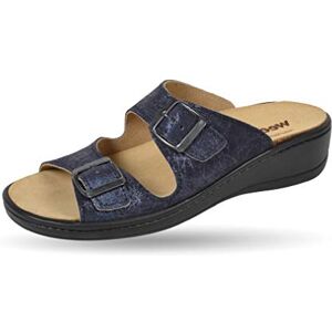 Weeger Orthopaedic Mules with Interchangeable Footbed Metallic Blue Size 36 Weeger Orthopaedic Mules with Interchangeable Footbed Metallic Blue Size 36