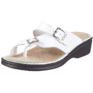 Hans Herrmann Collection Women's White Mules, White Hans Herrmann Collection Women's White Mules, White