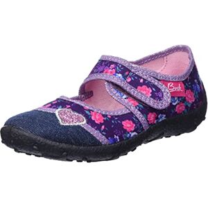 Beck Girls Pretty Slippers, Purple Violett/Viola, 5.5 UK Beck Girls Pretty Slippers, Purple Violett/Viola, 5.5 UK