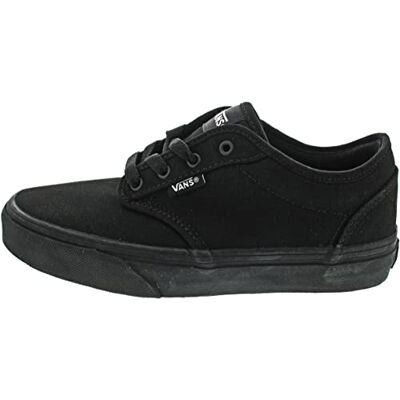 Vans Unisex Children's Atwood Trainers, Canvas Black Vans Unisex Children's Atwood Trainers, Canvas Black