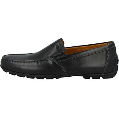 Geox Men's U Moner V Moccasins (U Moner V) Black (black 01), size: 46 EU Geox Men's U Moner V Moccasins (U Moner V) Black (black 01), size: 46 EU