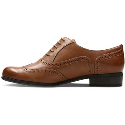 Clarks Women's Hamble Oak Derby Low Lace Up Shoes (Hamble Oak) Brown Dark Tan Leather, size: 39.5 EU Clarks Women's Hamble Oak Derby Low Lace Up Shoes (Hamble Oak) Brown Dark Tan Leather, size: 39.5 EU