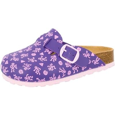 Lico Girls' Bioline Clog Kids Purple LILA/ROSA, 12.5 UK Child Lico Girls' Bioline Clog Kids Purple LILA/ROSA, 12.5 UK Child