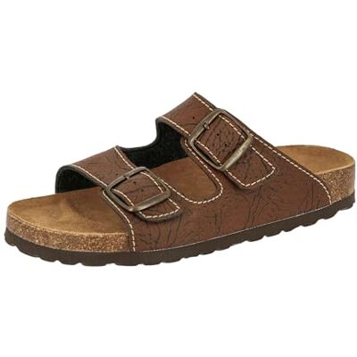 Lico Men's Natural Elephant Flat Slippers (Natural Elefo) brown, size: 46 EU Lico Men's Natural Elephant Flat Slippers (Natural Elefo) brown, size: 46 EU