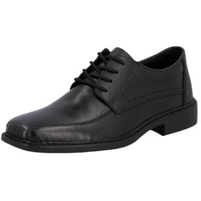 Rieker B0812 Men's Derby Lace-Up Shoes Black - Rieker B0812 Men's Derby Lace-Up Shoes Black -