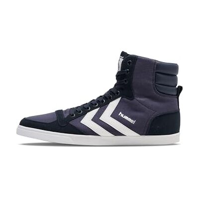 hummel Unisex Slimmer Stadil Tonal High Trainers, Dress Blue White Kh, 43 EU hummel Unisex Slimmer Stadil Tonal High Trainers, Dress Blue White Kh, 43 EU
