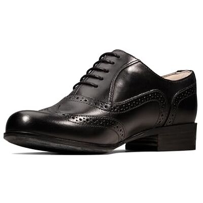 Clarks Hamble Oak Women’s Brogue Lace-up Low Shoes (Hamble Oak) Black leather, size: 36 EU Clarks Hamble Oak Women’s Brogue Lace-up Low Shoes (Hamble Oak) Black leather, size: 36 EU