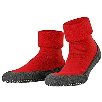 FALKE Men's Cosyshoe Slipper Socks, Felt Sole with Non-Slip Nubs, Comfortable, Warm with Plush, Heavy Duty, Breathable, Climate Regulating, Odour-Inhibiting Wool, 1 Pair FALKE Men's Cosyshoe Slipper Socks, Felt Sole with Non-Slip Nubs, Comfortable, Warm with Plush, Heavy Duty, Breathable, Climate Regulating, Odour-Inhibiting Wool, 1 Pair