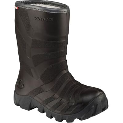Viking Unisex Children's UlTRA Snow Boots, Black grey Viking Unisex Children's UlTRA Snow Boots, Black grey