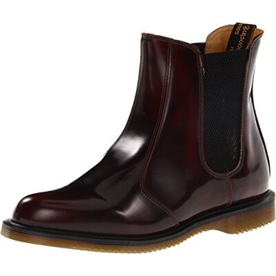 Dr. Martens Women's's Flora Chelsea Boots, (Cherry Red Arcadia 601), 3 UK 36 EU Dr. Martens Women's's Flora Chelsea Boots, (Cherry Red Arcadia 601), 3 UK 36 EU