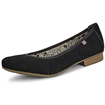 Rieker Women's 51994 Closed Toe Ballet Flats, Black (Schwarz 00) 6.5 UK Rieker Women's 51994 Closed Toe Ballet Flats, Black (Schwarz 00) 6.5 UK