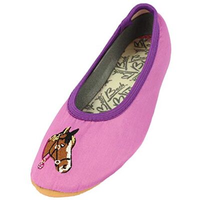 Beck Pferd, Girls' Low-Top Sneakers, Purple (viola 19), 5.5 UK Beck Pferd, Girls' Low-Top Sneakers, Purple (viola 19), 5.5 UK