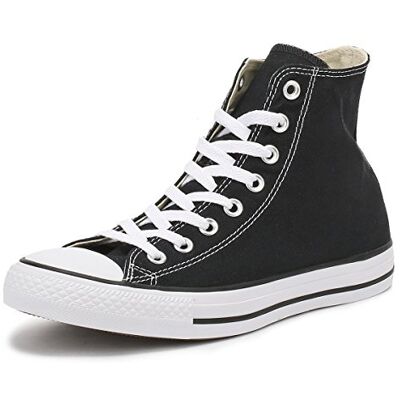 Converse Chuck Taylor All Star, Unisex Adult High Top Sneakers, Black (M9160 Black) 45 EU Converse Chuck Taylor All Star, Unisex Adult High Top Sneakers, Black (M9160 Black) 45 EU