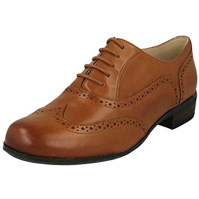 Clarks Women's Hamble Oak Derby Low Lace Up Shoes (Hamble Oak) Brown Dark Tan Leather, size: 38 EU Clarks Women's Hamble Oak Derby Low Lace Up Shoes (Hamble Oak) Brown Dark Tan Leather, size: 38 EU