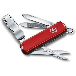 Victorinox Nail Clip 580 Outdoor Swiss Army Knife available in Red 30 mm Victorinox Nail Clip 580 Outdoor Swiss Army Knife available in Red 30 mm