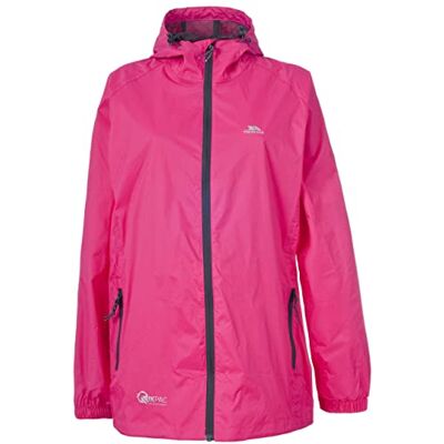 Trespass Compact Rollable Qikpac Rain Trousers, pink, XS Trespass Compact Rollable Qikpac Rain Trousers, pink, XS