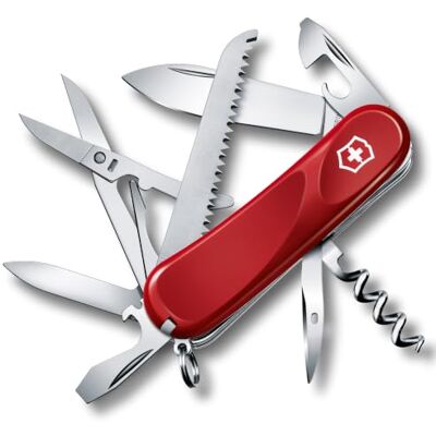 Victorinox 2.3913.E Evolution 17" Pocket Knife, Red, 85 mm Victorinox 2.3913.E Evolution 17" Pocket Knife, Red, 85 mm