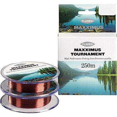 FLADEN Maxximus Tournament Fishing Line Bronze, 0.14 mm FLADEN Maxximus Tournament Fishing Line Bronze, 0.14 mm