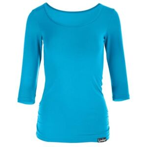 WINSHAPE Women's Fitness Yoga Pilates 3/4-Sleeved Shirt WS4, turquoise, s WINSHAPE Women's Fitness Yoga Pilates 3/4-Sleeved Shirt WS4, turquoise, s