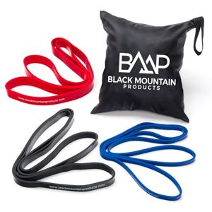Black Mountain Products - Fitnessband Set - Blå Black Mountain Products - Fitnessband Set - Blå