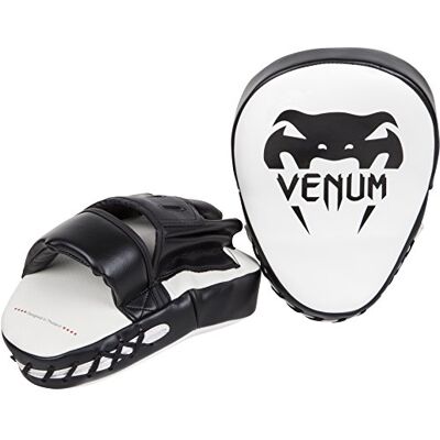 Venum , Light Focus Unisex Adult Gloves, One Size, White/Black Venum , Light Focus Unisex Adult Gloves, One Size, White/Black