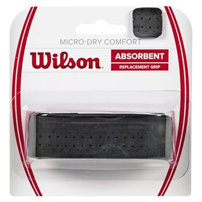 Wilson Micro-Dry Comfort Grip, Black, WRZ4211BK Wilson Micro-Dry Comfort Grip, Black, WRZ4211BK