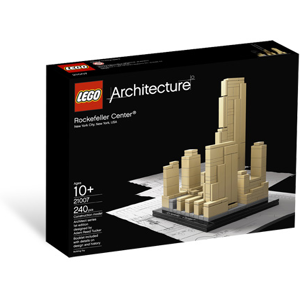 LEGO Rockefeller Center Model - Art Deco, 240 stykker LEGO Rockefeller Center Model - Art Deco, 240 stykker