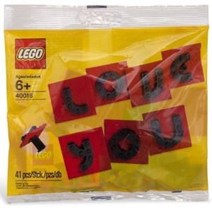 Lego Valentine Letter Set Polybag (40016) Lego Valentine Letter Set Polybag (40016)