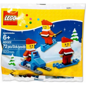 Lego Mini Santa Set Polybag (40022) Lego Mini Santa Set Polybag (40022)