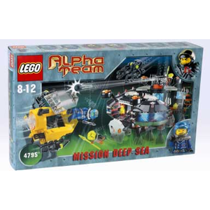 Lego Aplpha Team - Ogel Underwater Base And At Sub (4795) Lego Aplpha Team - Ogel Underwater Base And At Sub (4795)