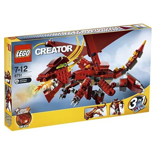 Lego Fiery Legend (6751) Lego Fiery Legend (6751)