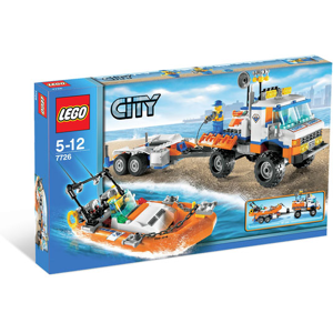 Lego Kystvagttruck Med Speedbåd (7726) Lego Kystvagttruck Med Speedbåd (7726)