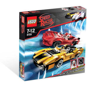 Lego Speed Racer - Racer X & Taejo Togokhan (8159) Lego Speed Racer - Racer X & Taejo Togokhan (8159)