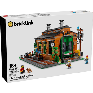 Lego 910033 - Togstation Sæt - Kompatibel med Lego-klodser Lego 910033 - Togstation Sæt - Kompatibel med Lego-klodser