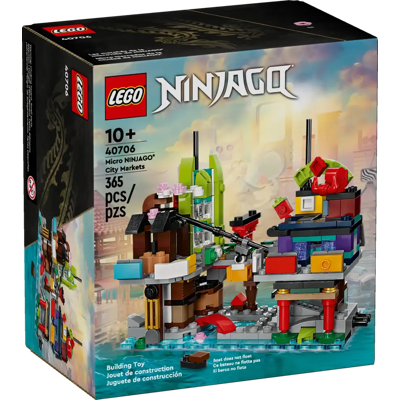 Lego 40706 - Ninjago By Marked - Byggeklodser Sæt Lego 40706 - Ninjago By Marked - Byggeklodser Sæt