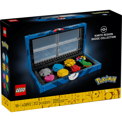 Lego Kanto Region-Badgesamling (40892) Lego Kanto Region-Badgesamling (40892)