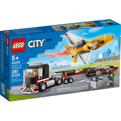 LEGO City 60289 Luftshow Jet-Transporter - Legetøjssæt LEGO City 60289 Luftshow Jet-Transporter - Legetøjssæt