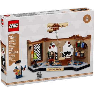 Lego Hyldest Til Leonardo Da Vinci (40902) Lego Hyldest Til Leonardo Da Vinci (40902)