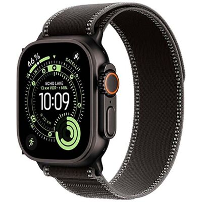 Apple Watch Ultra 3 (2025) 5G 49mm Black Titanium Case with Trail Loop M/L Black/Charcoal Apple Watch Ultra 3 (2025) 5G 49mm Black Titanium Case with Trail Loop M/L Black/Charcoal