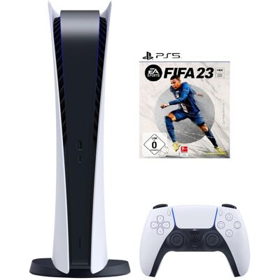 Sony PlayStation 5 Digital Edition 825GB + FIFA 23 White Sony PlayStation 5 Digital Edition 825GB + FIFA 23 White