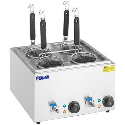 Royal Catering Pastakoger med 4 kurve RC-0042 Royal Catering Pastakoger med 4 kurve RC-0042