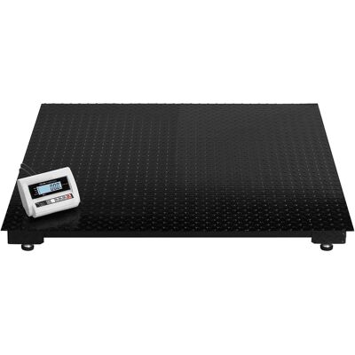 Steinberg Systems Gulvvægt - 5000 kg / 2 kg - 150 x 150 cm - eksternt LCD-display SBS-BW-5T Steinberg Systems Gulvvægt - 5000 kg / 2 kg - 150 x 150 cm - eksternt LCD-display SBS-BW-5T