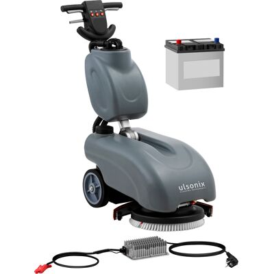 ulsonix Gulvvasker batteri - 35 cm - 1500 m² pr. time - hånddrevet TOPCLEAN 750VPRO+ ulsonix Gulvvasker batteri - 35 cm - 1500 m² pr. time - hånddrevet TOPCLEAN 750VPRO+
